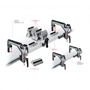 Double workshop vise